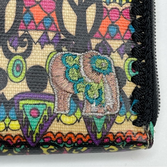 Sakroots Artist Circle multicolored wallet boho - Picture 5 of 7